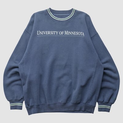 Minnesota Golden Gophers Jansport 2000s Pullover Sweatshirt - Navy - L by Fanatics Real Vintage