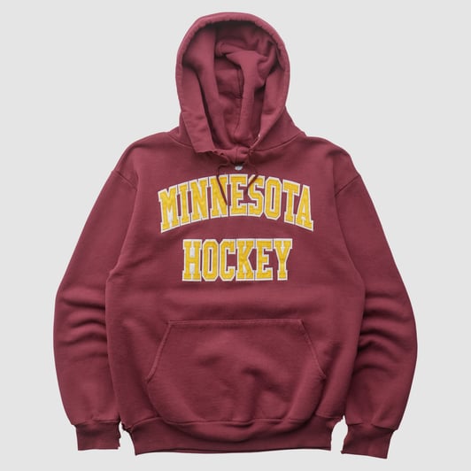 Minnesota Golden Gophers Jerzees 2000s Hooded Pullover Sweatshirt - Maroon - XS by Fanatics Real Vintage