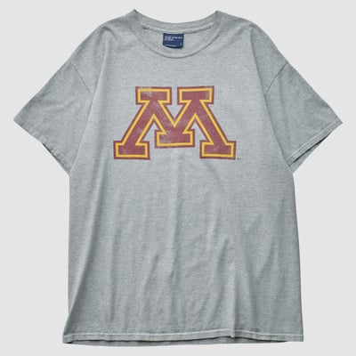 Minnesota Golden Gophers MV Sport 2000s T-shirt - Gray - M by Fanatics Real Vintage