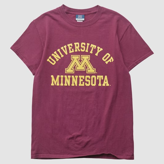 Minnesota Golden Gophers MV Sport 2000s T-shirt - Maroon - S by Fanatics Real Vintage