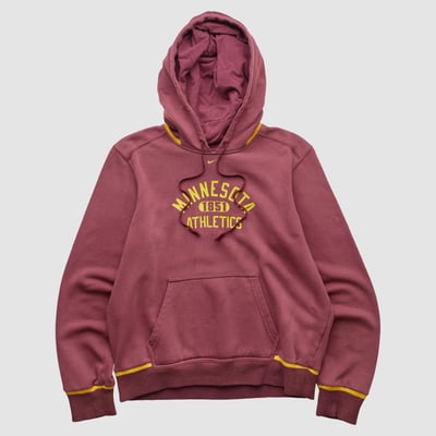 Minnesota Golden Gophers Nike 2000s Hooded Pullover Sweatshirt - Maroon - XS by Fanatics Real Vintage
