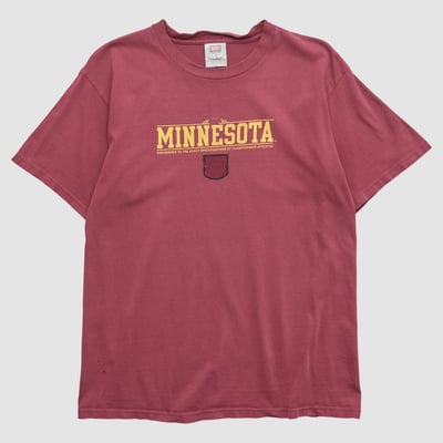 Minnesota Golden Gophers Nike 2000s T-shirt - Maroon - M by Fanatics Real Vintage