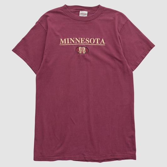 Minnesota Golden Gophers Tultex 2000s T-shirt - Maroon - S by Fanatics Real Vintage