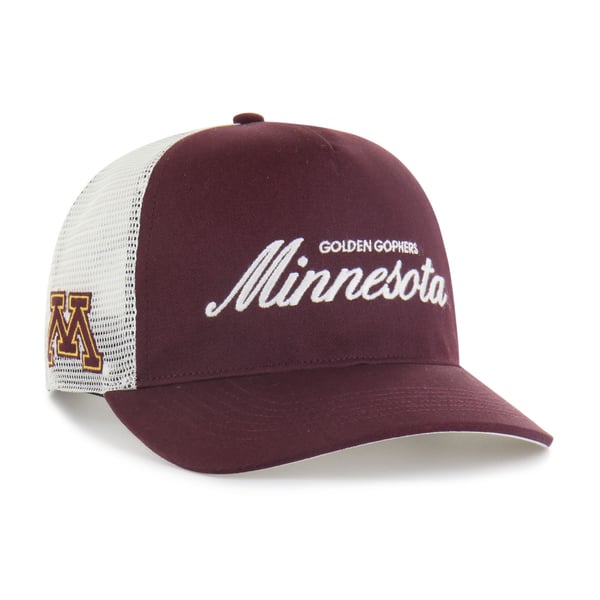 U of Minnesota Golden Gophers Burgundy Embroidered Strapback Cap Hat New! Georgia Bulldogs Fitted Hat Mens Large Dark Blue Cap  main image 4
