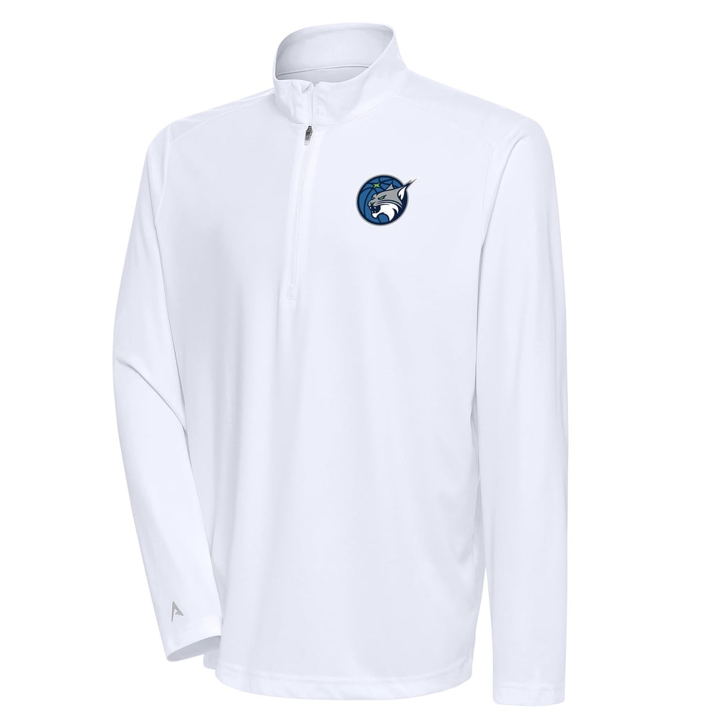 Minnesota Lynx Antigua Tribute Quarter-Zip Top - White
