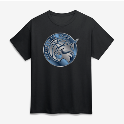 Minnesota Lynx Big & Tall Forged Mascot T-Shirt - Black