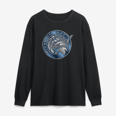 Minnesota Lynx  Forged Mascot Long Sleeve T-Shirt - Black