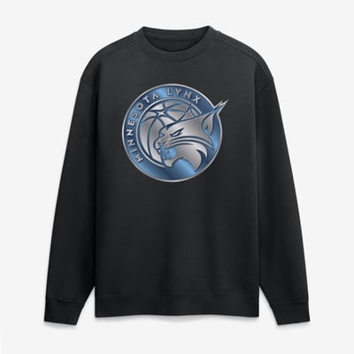 Minnesota Lynx  Forged Mascot Sweatshirt - Black