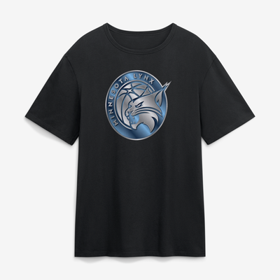 Minnesota Lynx  Forged Mascot T-Shirt - Black