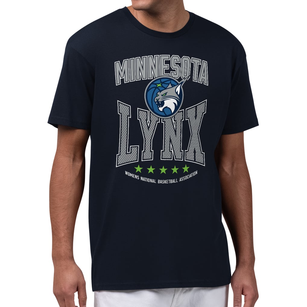 Minnesota Lynx Starter Center Squeeze T-Shirt - Navy