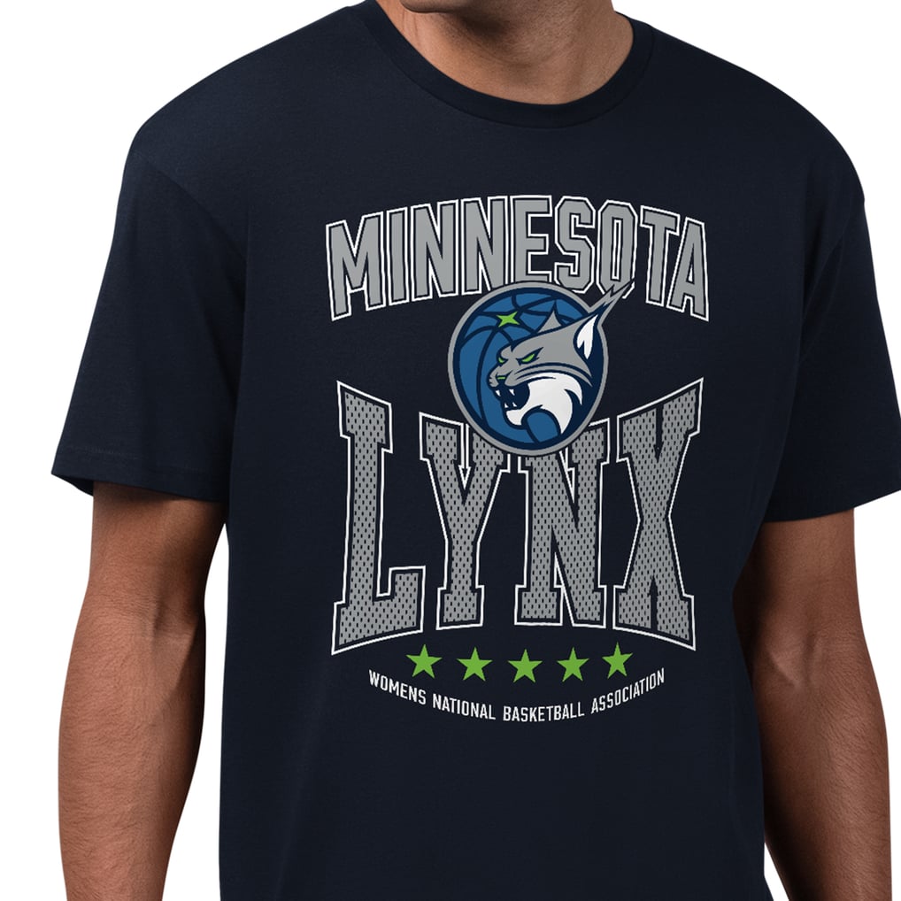 Minnesota Lynx Starter Center Squeeze T-Shirt - Navy