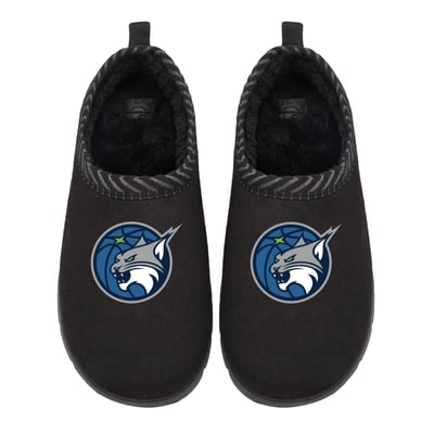Minnesota Lynx ISlide Unisex Primary Logo Mission Slipper - Black
