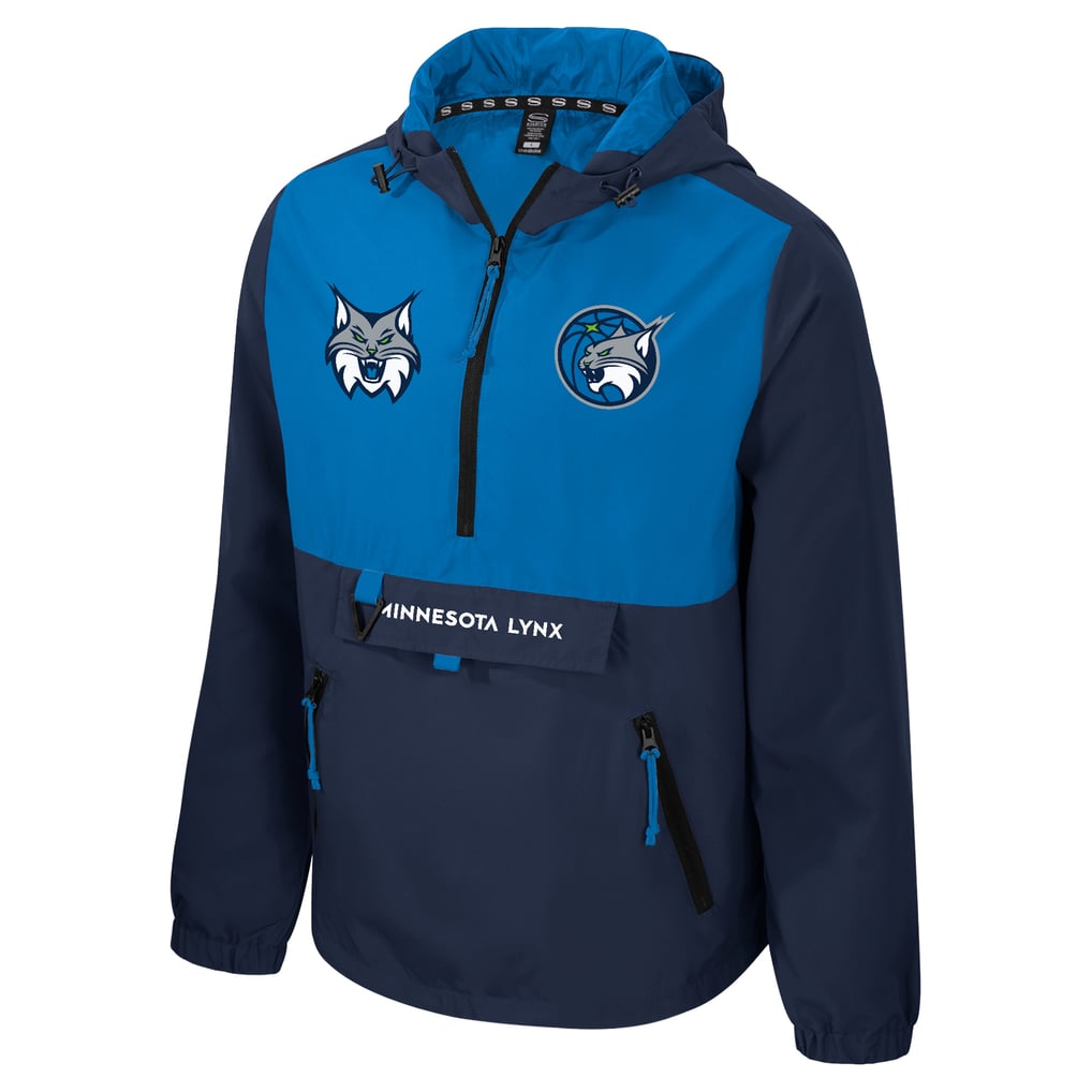  Minnesota Lynx Stadium Essentials Unisex Legends Challenger Quarter-Zip Jacket - Navy/Blue
