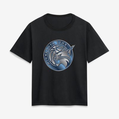 Minnesota Lynx Women's Forged Mascot T-Shirt - Black