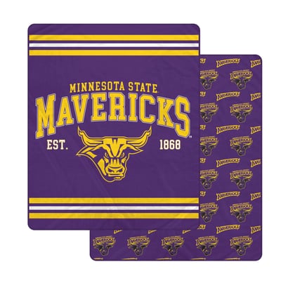Minnesota State Mavericks Pegasus Legacy Arch Double-Sided 60" x 70" Blanket