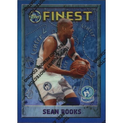 1995-96 Finest Refractors #192 Sean Rooks