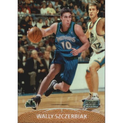 1999-00 Stadium Club Chrome Refractors #137 Wally Szczerbiak