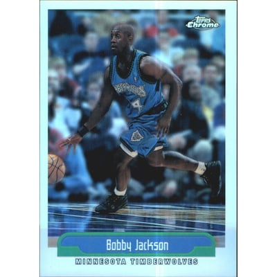 1999-00 Topps Chrome Refractors #99 Bobby Jackson