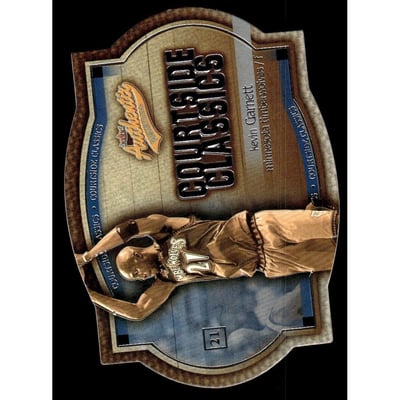 2002-03 Fleer Authentix Courtside Classics Silver #12 Kevin Garnett