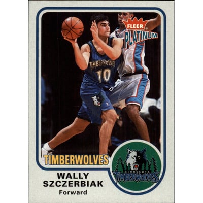 2002-03 Fleer Platinum Finish #32 Wally Szczerbiak