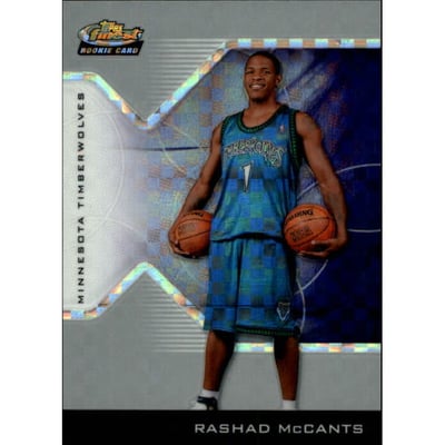 2004-05 Finest X-Fractors #204 Rashad McCants