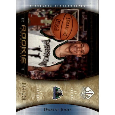 2005-06 SP Authentic Limited Rookies #153 Dwayne Jones