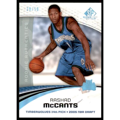 2005-06 SP Game Used 50 #146 Rashad McCants