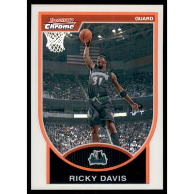 2007-08 Bowman Chrome Refractors #69 Ricky Davis