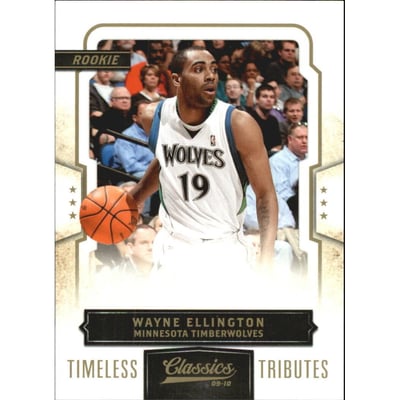 2009-10 Classics Timeless Tributes Gold #185 Wayne Ellington