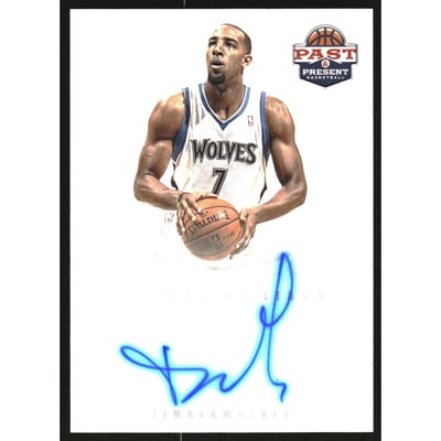 2011-12 Panini Past and Present 2011 Draft Pick Redemptions Autographs #XRCGG Derrick Williams