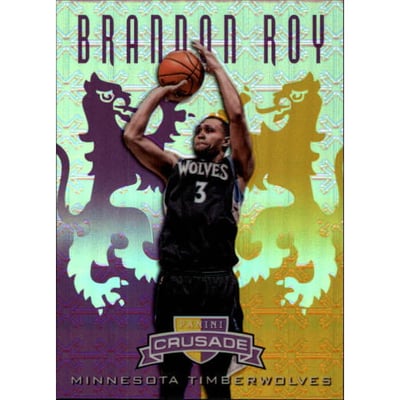 2012-13 Panini Crusade Insert Purple #217 Brandon Roy