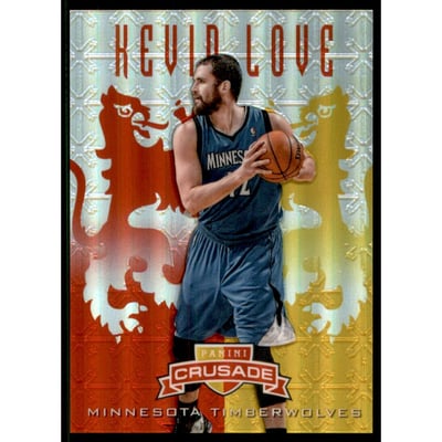 2012-13 Panini Crusade Insert Red #158 Kevin Love