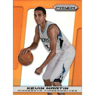 2013-14 Panini Prizm Prizms Orange #108 Kevin Martin