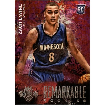 2014-15 Court Kings Remarkable Rookies #12 Zach LaVine