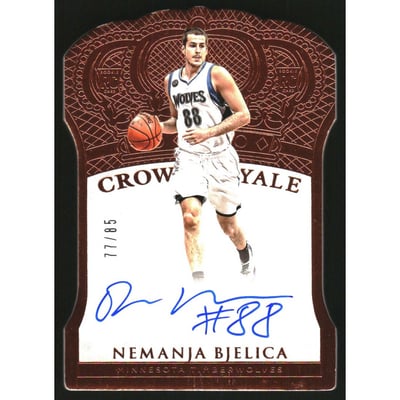 2015-16 Panini Preferred #196 Nemanja Bjelica CR AU/85