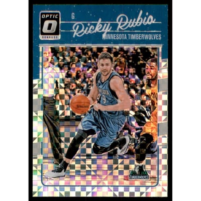 2016-17 Donruss Optic Checkerboard #127 Ricky Rubio