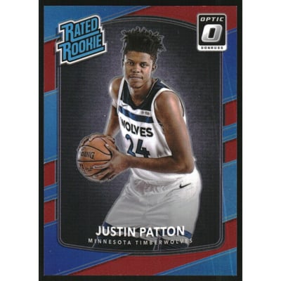 2017-18 Donruss Optic Red #185 Justin Patton RR