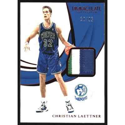 2018-19 Immaculate Collection Swatches Red #17 Jabari Parker/25