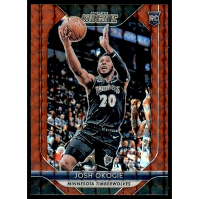 2018-19 Panini Prizm Mosaic Red #47 Josh Okogie