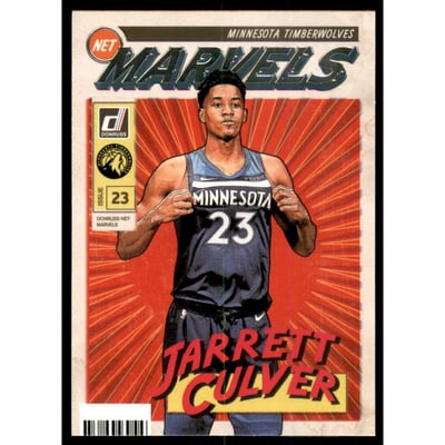2019-20 Donruss Net Marvels #15 Jarrett Culver