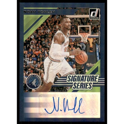 2019-20 Donruss Signature Series #64 Noah Vonleh