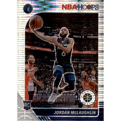 2019-20 Hoops Premium Stock Prizms Pulsar #255 Jordan McLaughlin