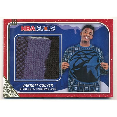 2019-20 Hoops Rookie Sweaters #35 Jarrett Culver