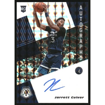 2019-20 Panini Mosaic Rookie Autographs Mosaic #13 Jarrett Culver