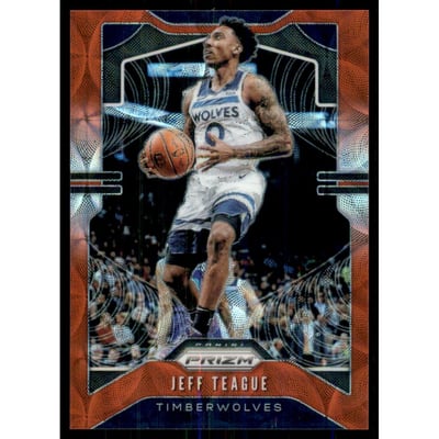 2019-20 Panini Prizm Prizms Choice Red #165 Jeff Teague