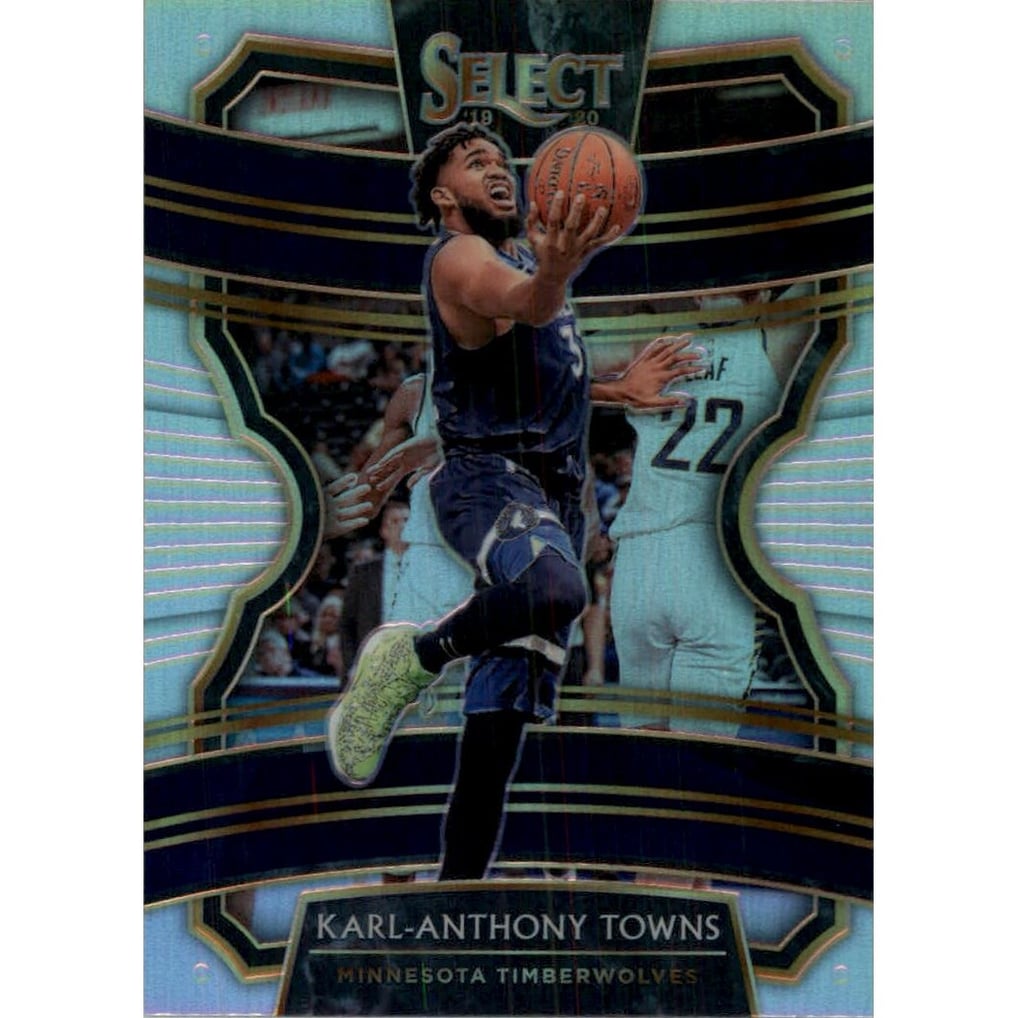 2019-20 Select Prizms Silver #25 Karl-Anthony Towns