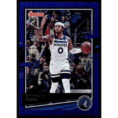 2020-21 Donruss Choice Blue #101 D'Angelo Russell