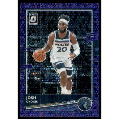 2020-21 Donruss Optic Fast Break Purple #110 Josh Okogie