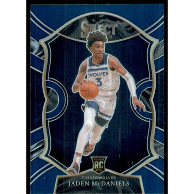 2020-21 Select Prizms Blue #88 Jaden McDaniels