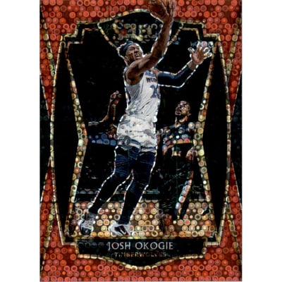 2020-21 Select Prizms Red Disco #144 Josh Okogie